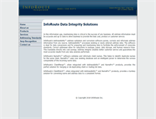 Tablet Screenshot of inforouteinc.com